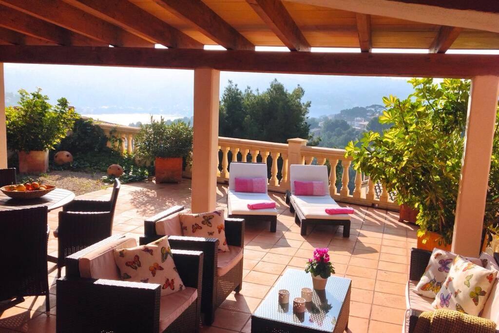 Apartamento Gran Terraza Privada Y Vistas Al Mar Puerto de Sóller Eksteriør billede